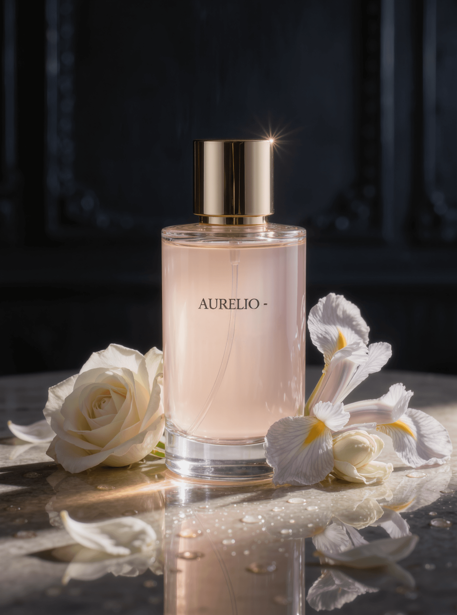 Flacon signature Aurelio Fleur Blanche